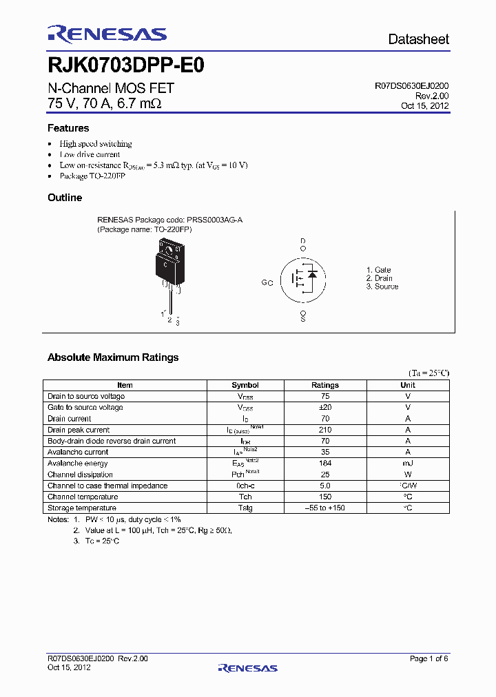 RJK0703DPP-E0_8229751.PDF Datasheet