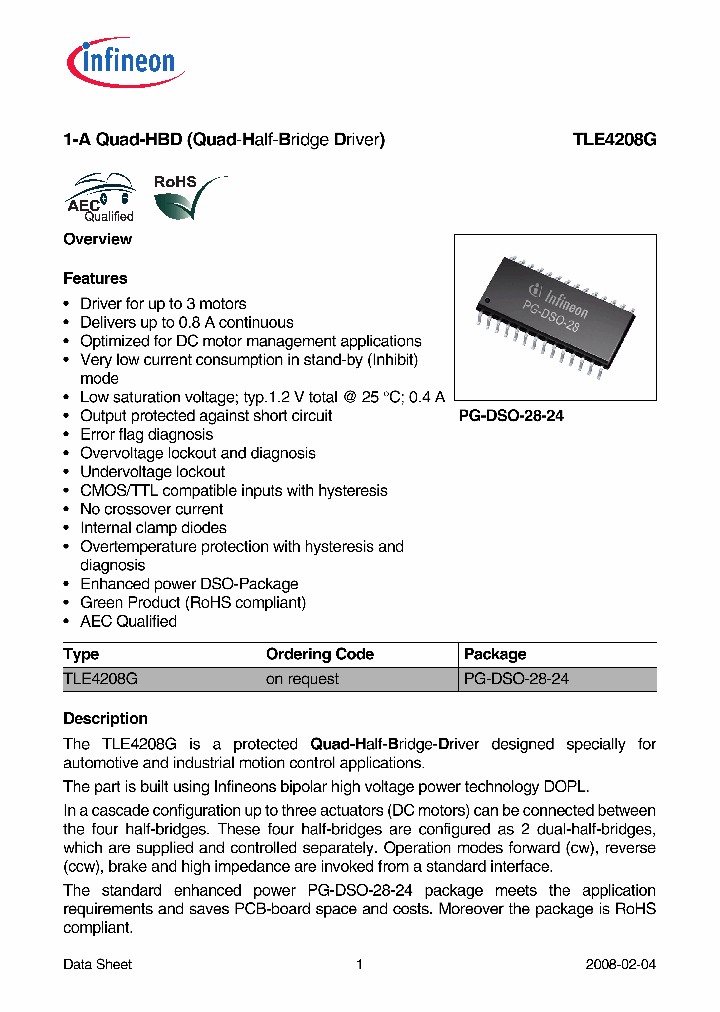 TLE4208G_8233171.PDF Datasheet