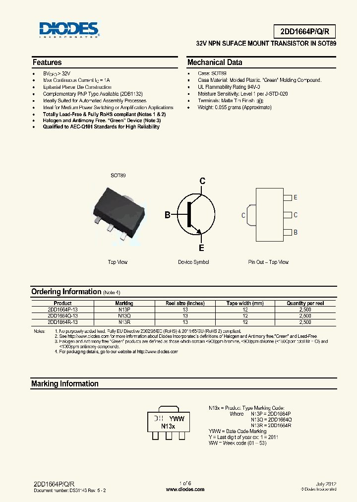 2DD1664P-15_8234890.PDF Datasheet