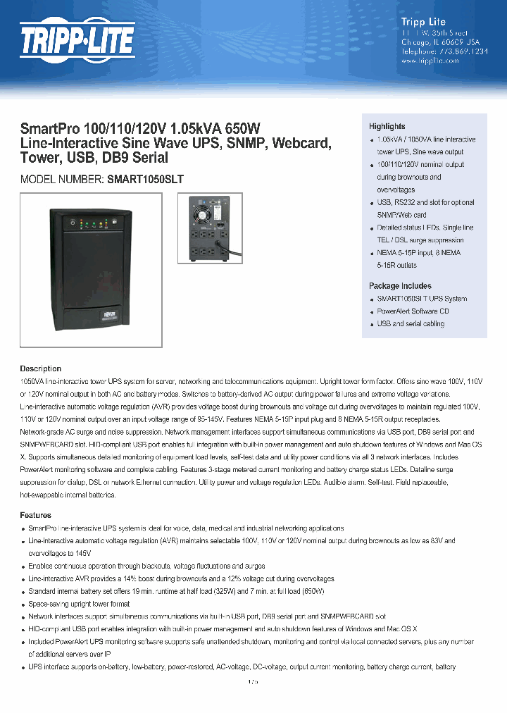 SMART1050SLT-15_8235932.PDF Datasheet