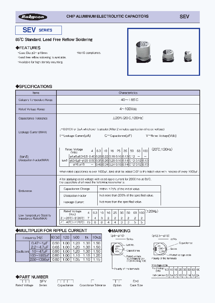SEV-15_8236993.PDF Datasheet