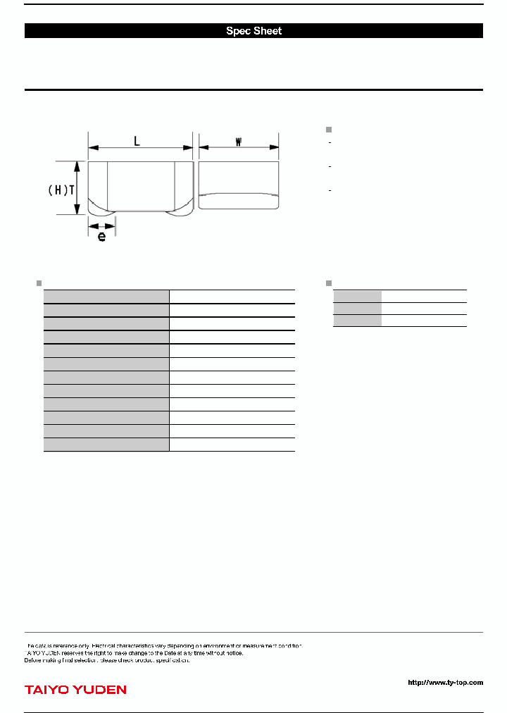 BRL1608T100M_8240317.PDF Datasheet