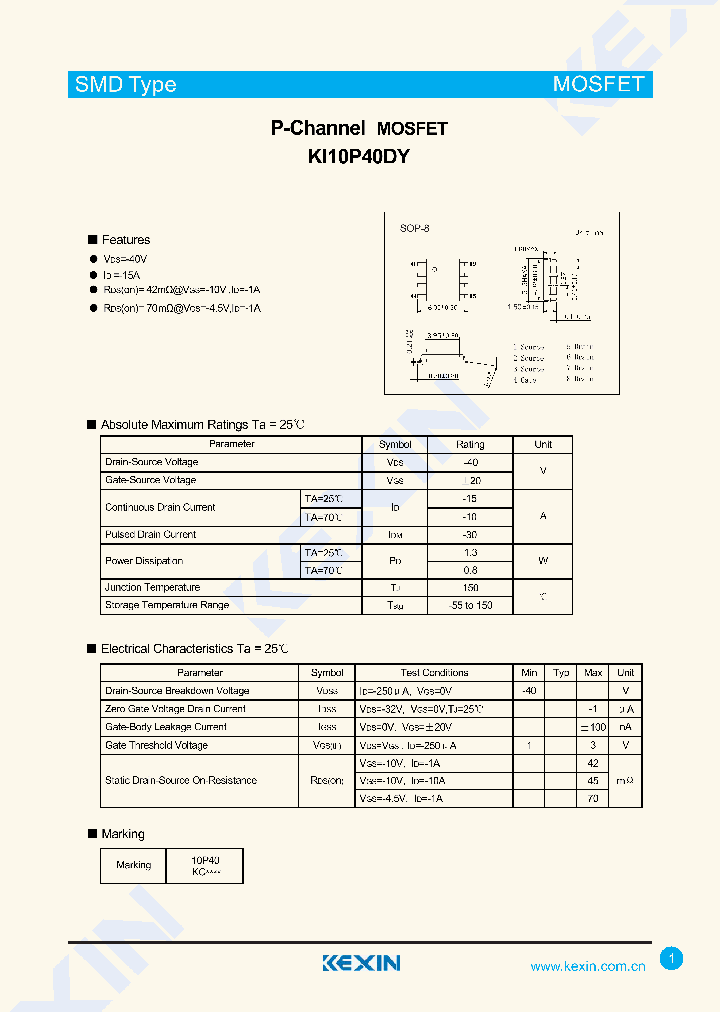 KI10P40DY_8243417.PDF Datasheet