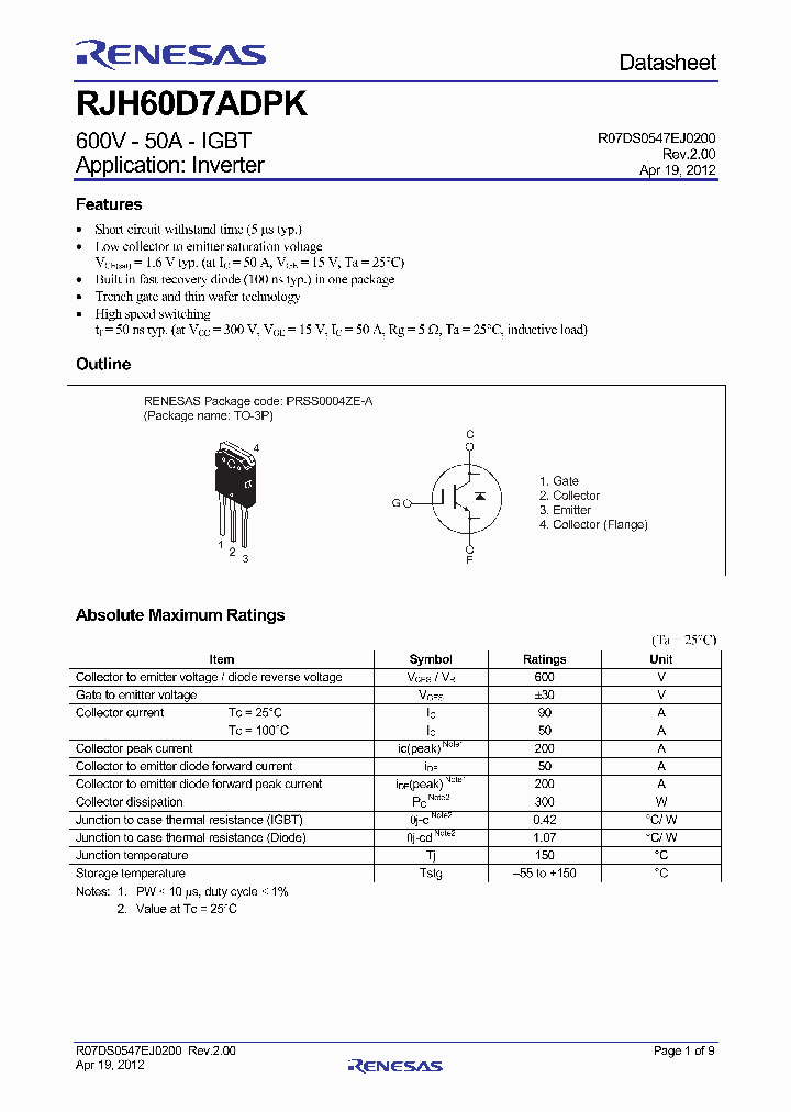 RJH60D7ADPK-15_8249121.PDF Datasheet