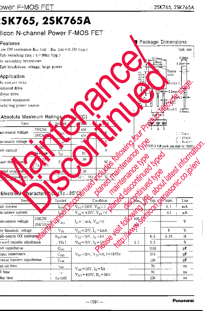 2SK0765_8251641.PDF Datasheet