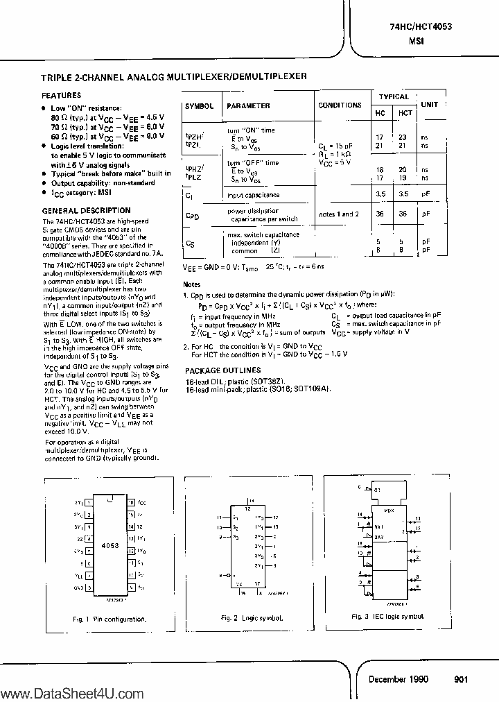 PC74HCT4053_7854024.PDF Datasheet