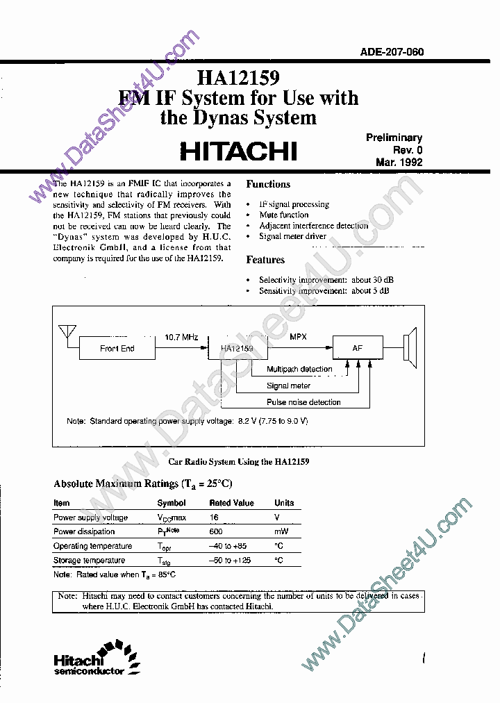 HA12159_7860029.PDF Datasheet