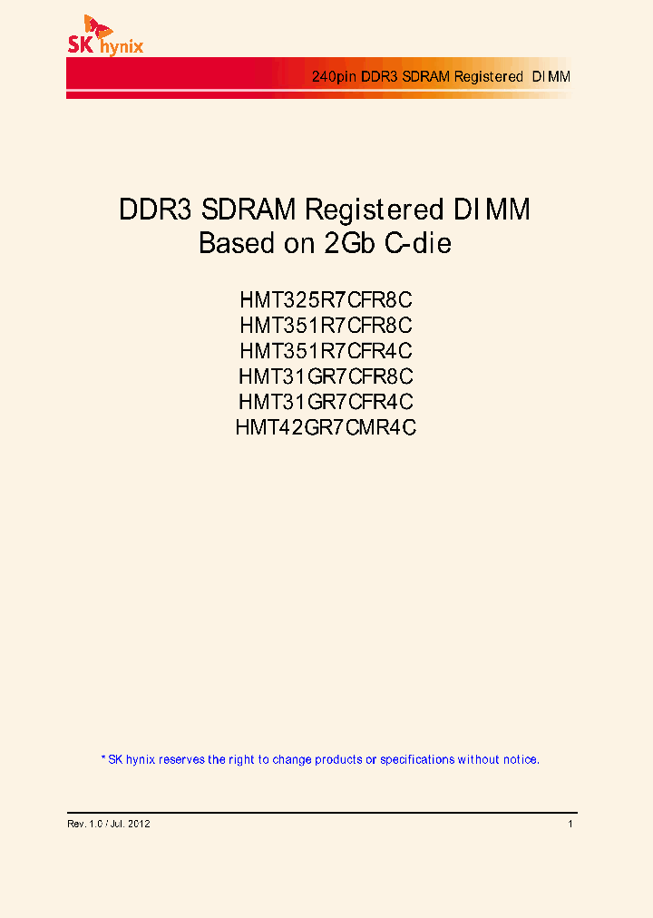 HMT31GR7CFR4C_7865166.PDF Datasheet