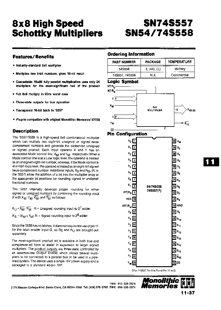 SN74S558_7865214.PDF Datasheet