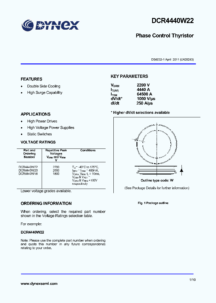 DCR4440W18_8280570.PDF Datasheet