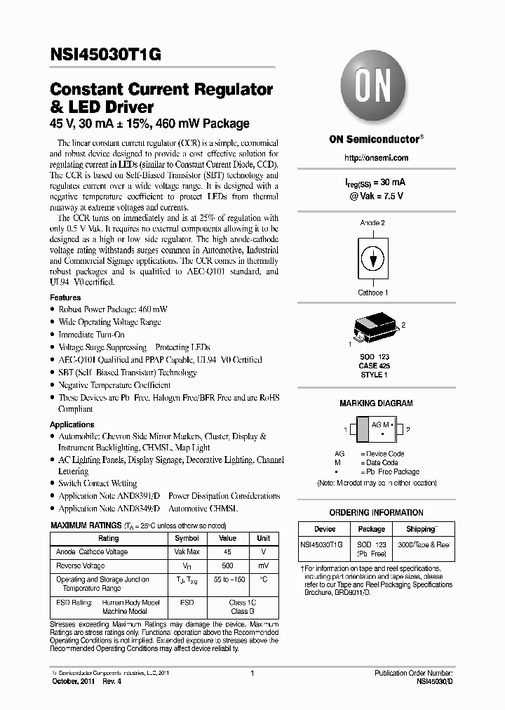 NSI45030_8281485.PDF Datasheet