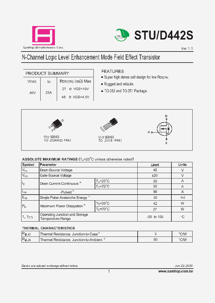 STUD442S_8281950.PDF Datasheet