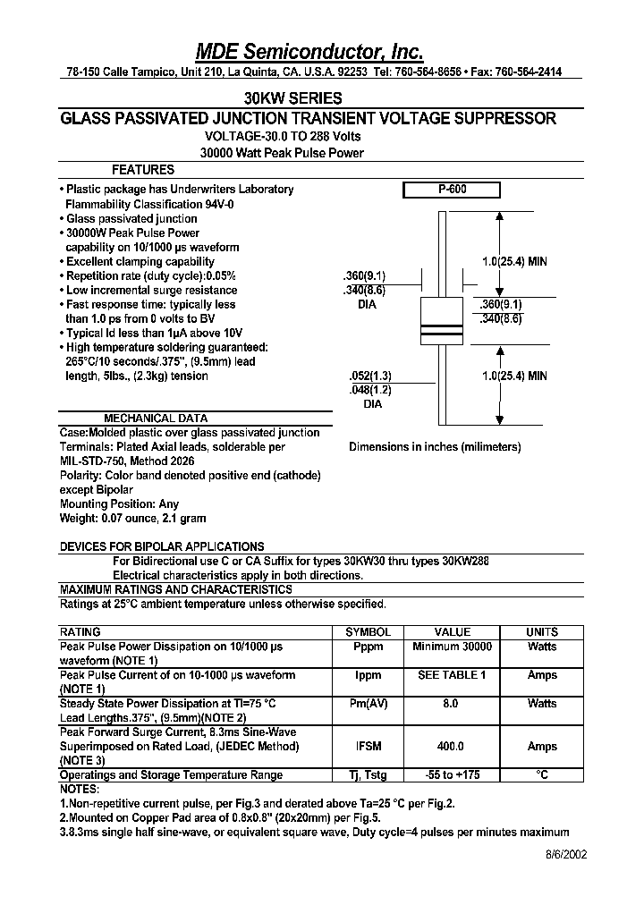 30KW258A_8283461.PDF Datasheet