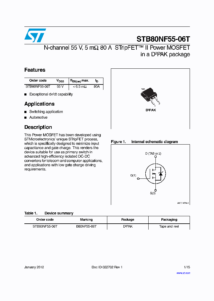 STB80NF55-06T_8283896.PDF Datasheet