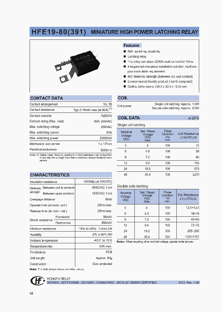 HFE19-805-HT-2-R_8284030.PDF Datasheet