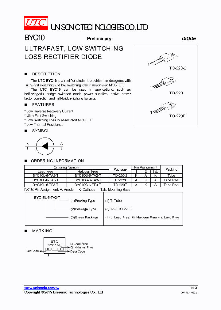 BYC10-600-15_8284115.PDF Datasheet