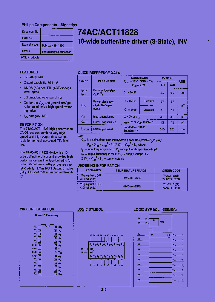 74AC11828D_8288038.PDF Datasheet