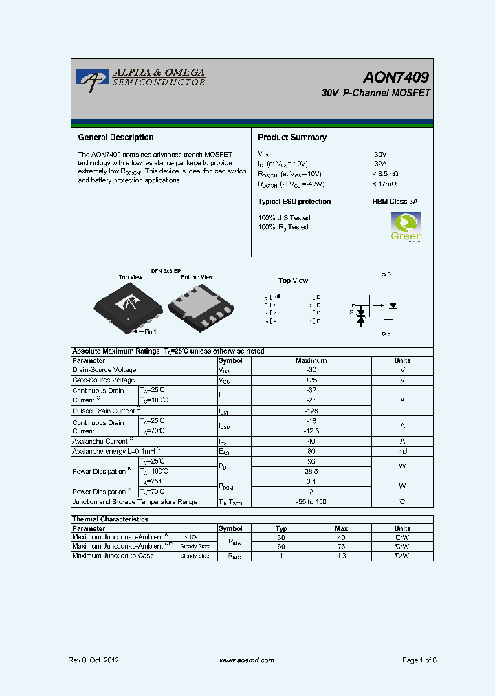 AON7409_8294734.PDF Datasheet