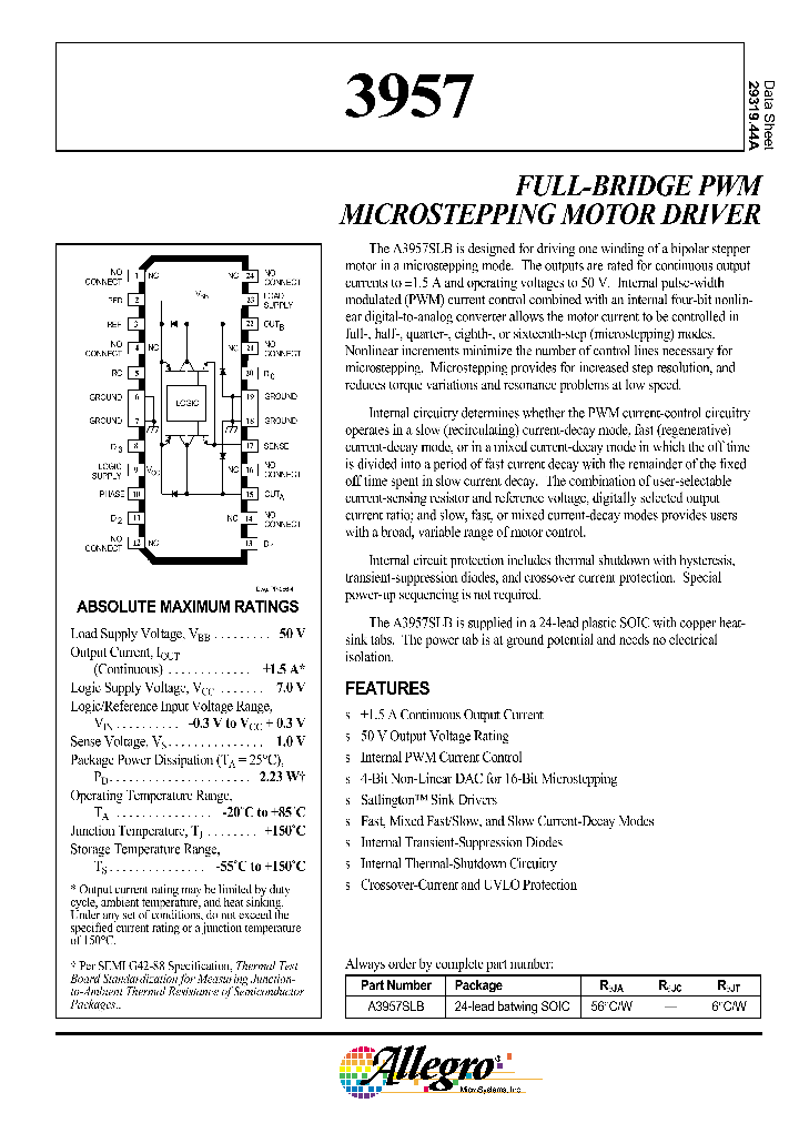 A3957SLB_8296270.PDF Datasheet