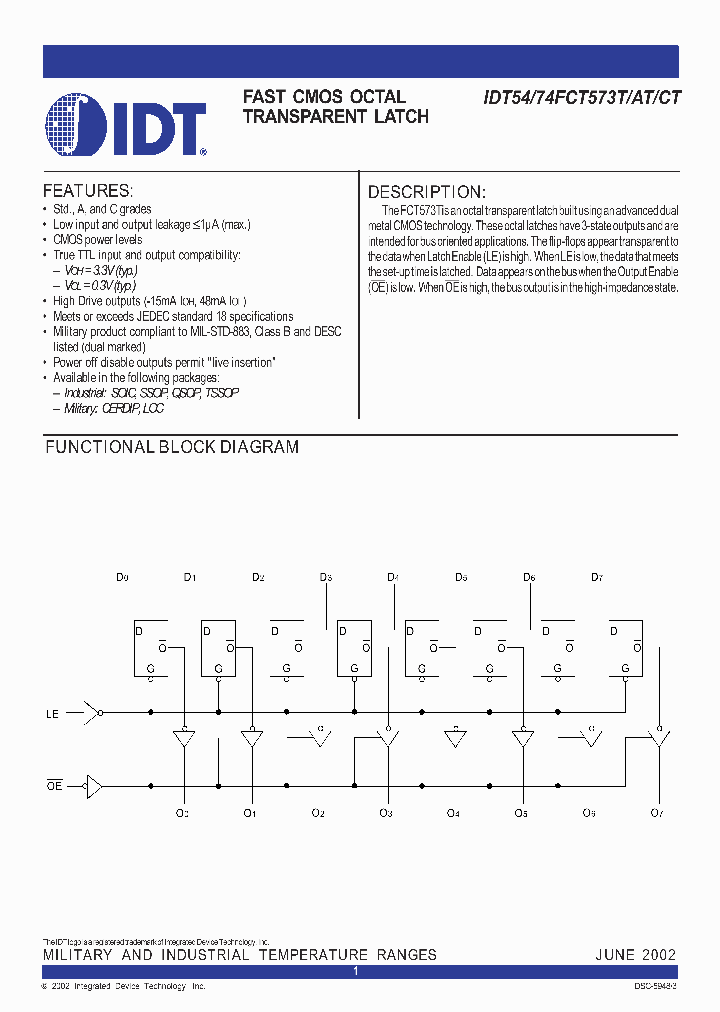 IDT5962-9223802MRA_8296845.PDF Datasheet