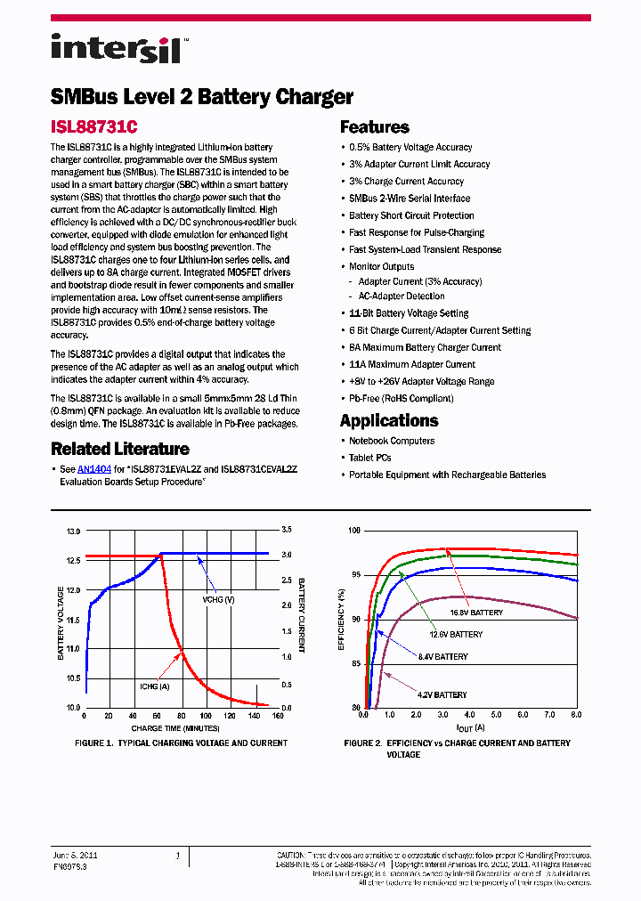 ISL88731CEVAL2Z_8296928.PDF Datasheet