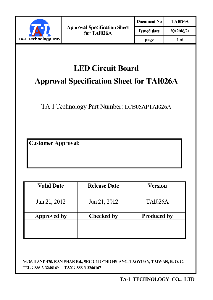 LCB05APTAI026A_8298629.PDF Datasheet
