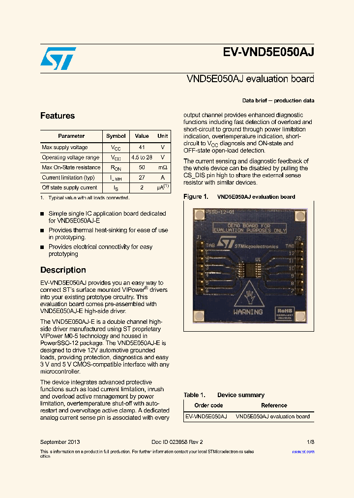 EV-VND5E050AJ_8304472.PDF Datasheet