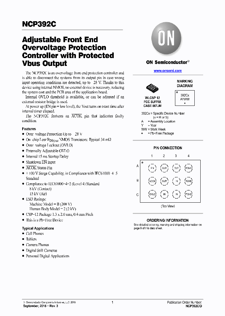 NCP392CSFCCT1G_8304705.PDF Datasheet