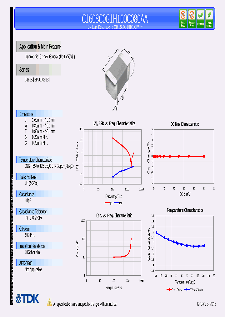 C1608C0G1H100C080AA-16_8305168.PDF Datasheet