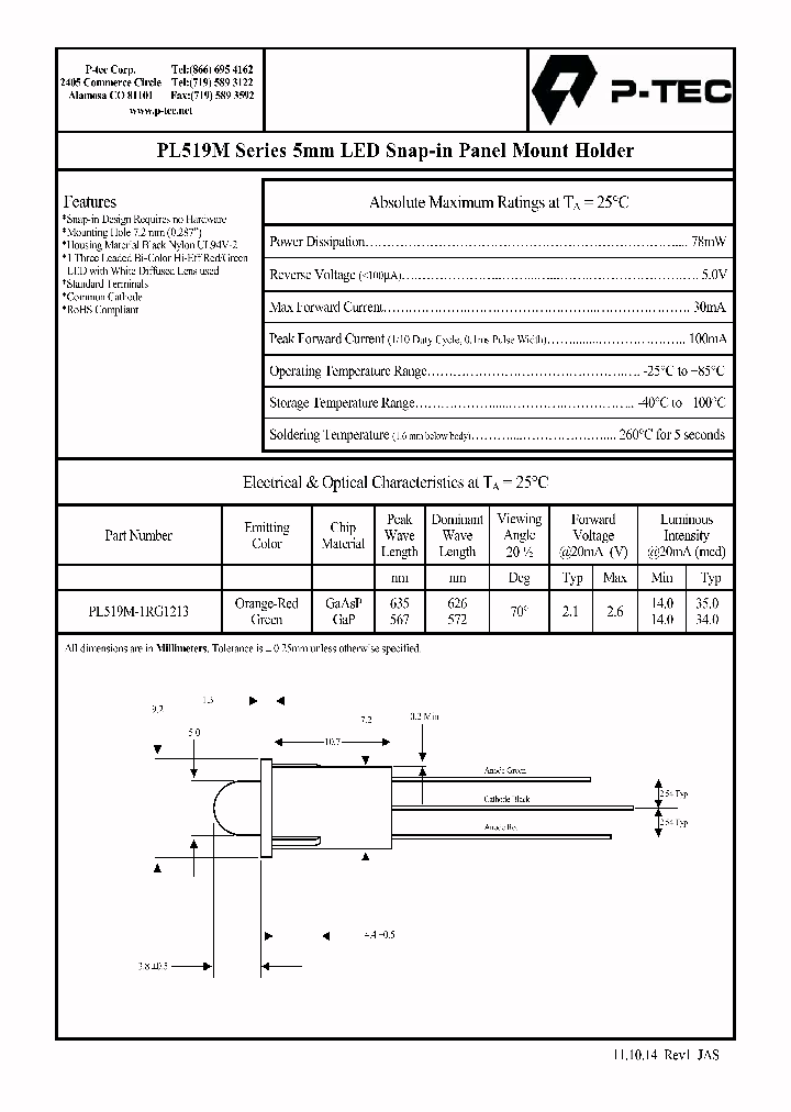 PL519M-1RG1213-14_8308804.PDF Datasheet