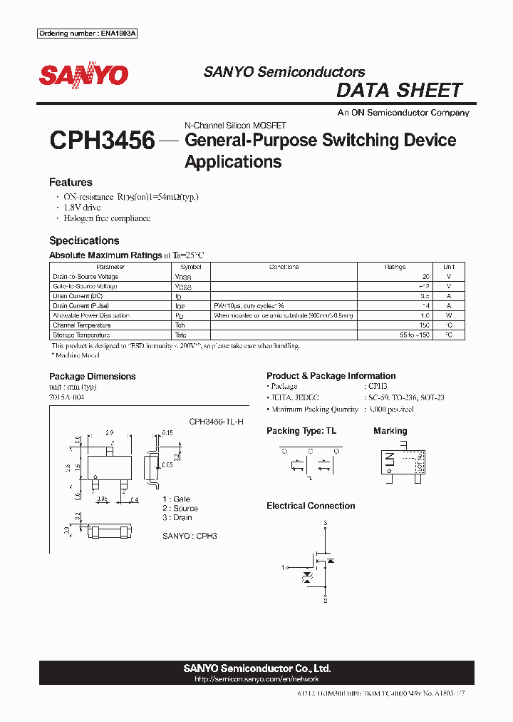 CPH3456_8311243.PDF Datasheet