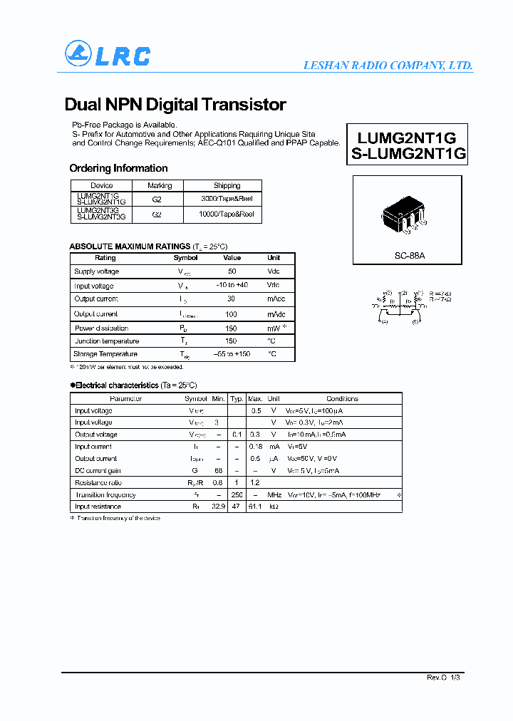 LUMG2NT1G-15_8311534.PDF Datasheet