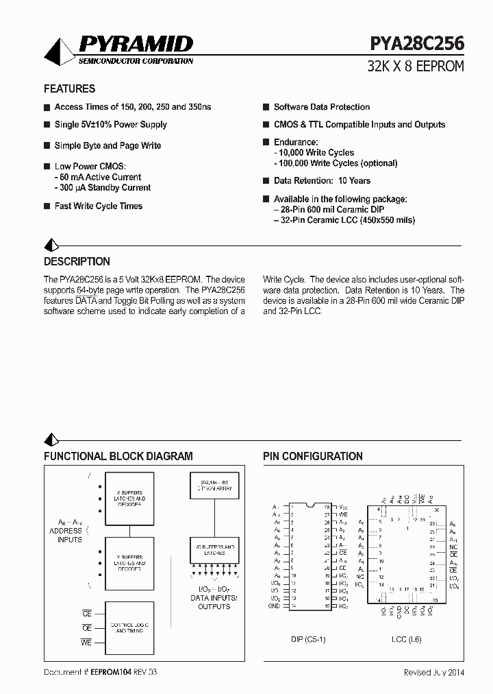 PYA28C256-12CWM_8313984.PDF Datasheet