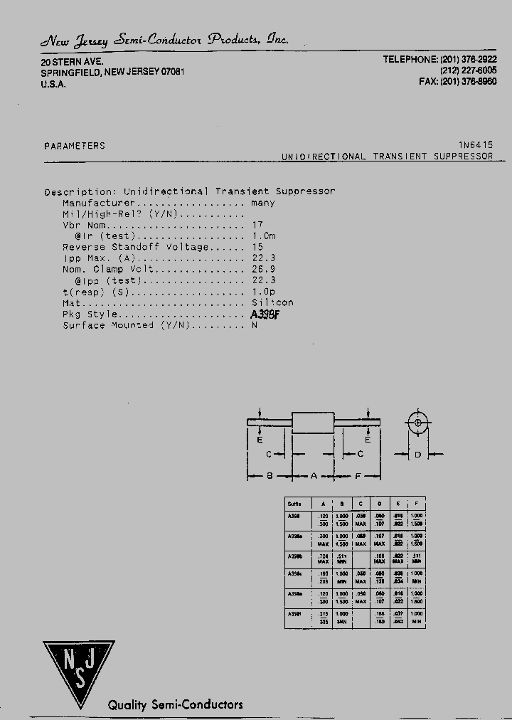 1N6415_8314045.PDF Datasheet