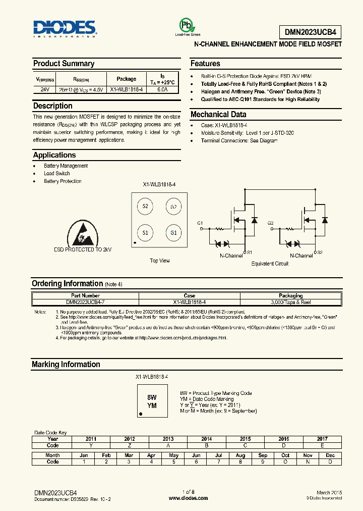 DMN2023UCB4-15_8314593.PDF Datasheet