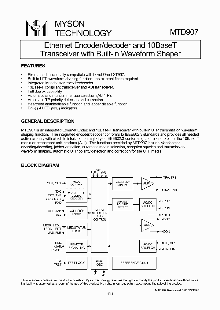 MTD907_8318207.PDF Datasheet
