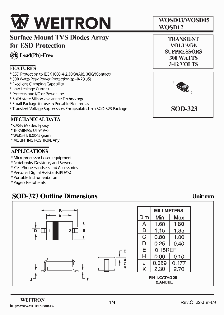 WOSD03-09_8320315.PDF Datasheet