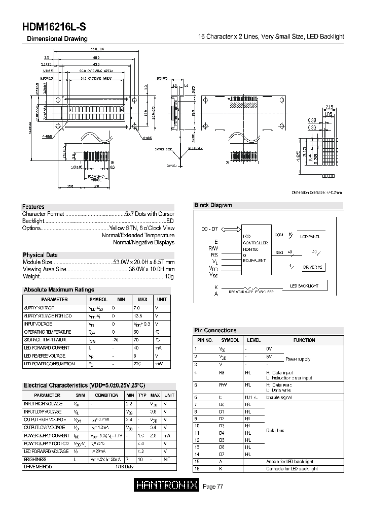 HDM16216L-S-15_8323575.PDF Datasheet