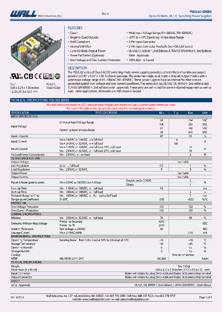 PSIUU62-101_8325928.PDF Datasheet