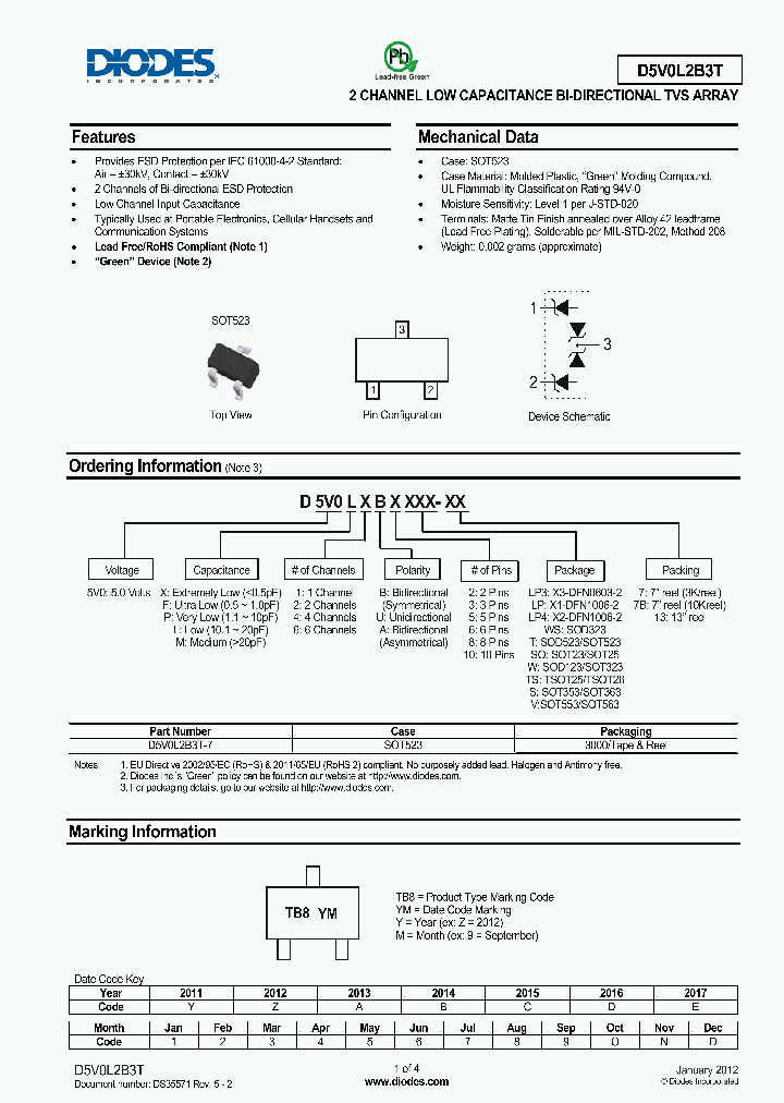 D5V0P4B3LP37_8326773.PDF Datasheet
