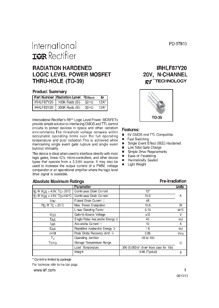 IRHLF87Y20-15_8327914.PDF Datasheet