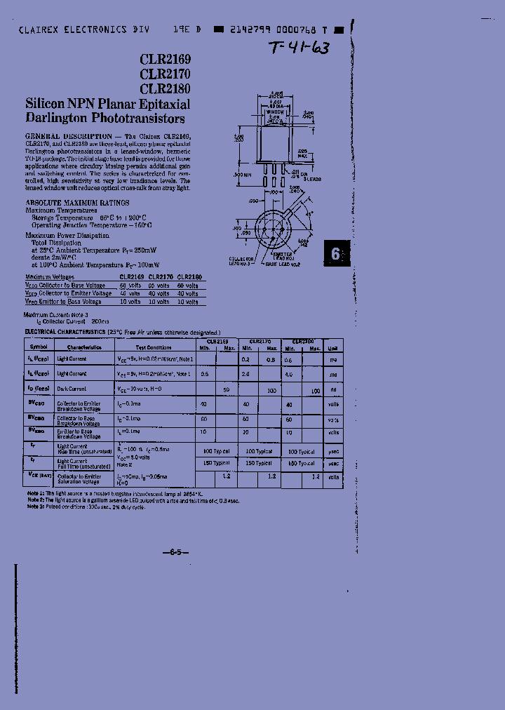 CLR2170_8330566.PDF Datasheet