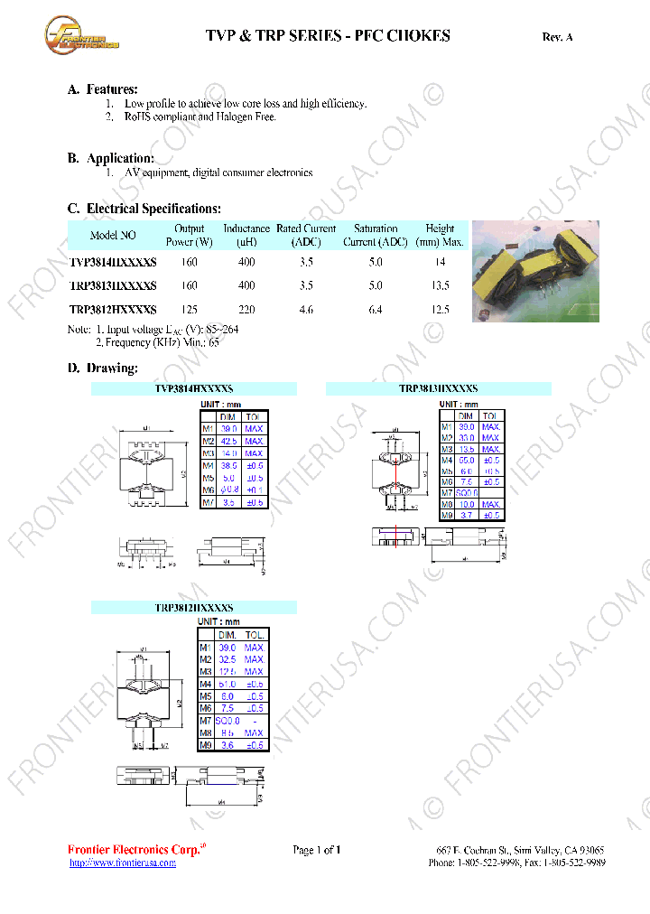 TRP3813HXXXXS_8330596.PDF Datasheet