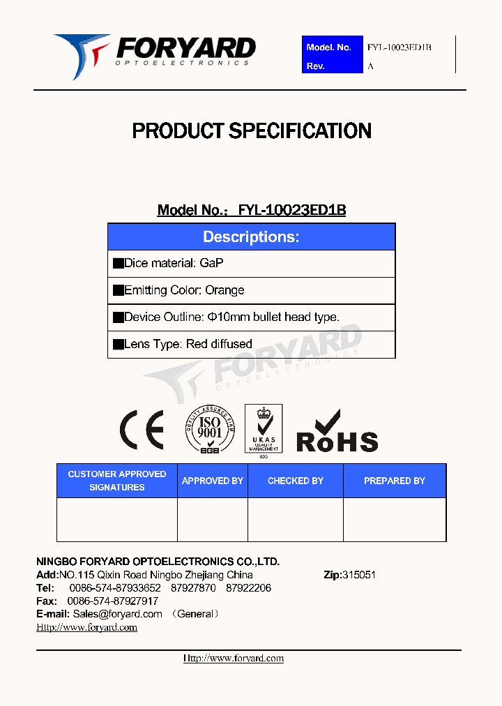 FYL-10023ED1B_8332636.PDF Datasheet