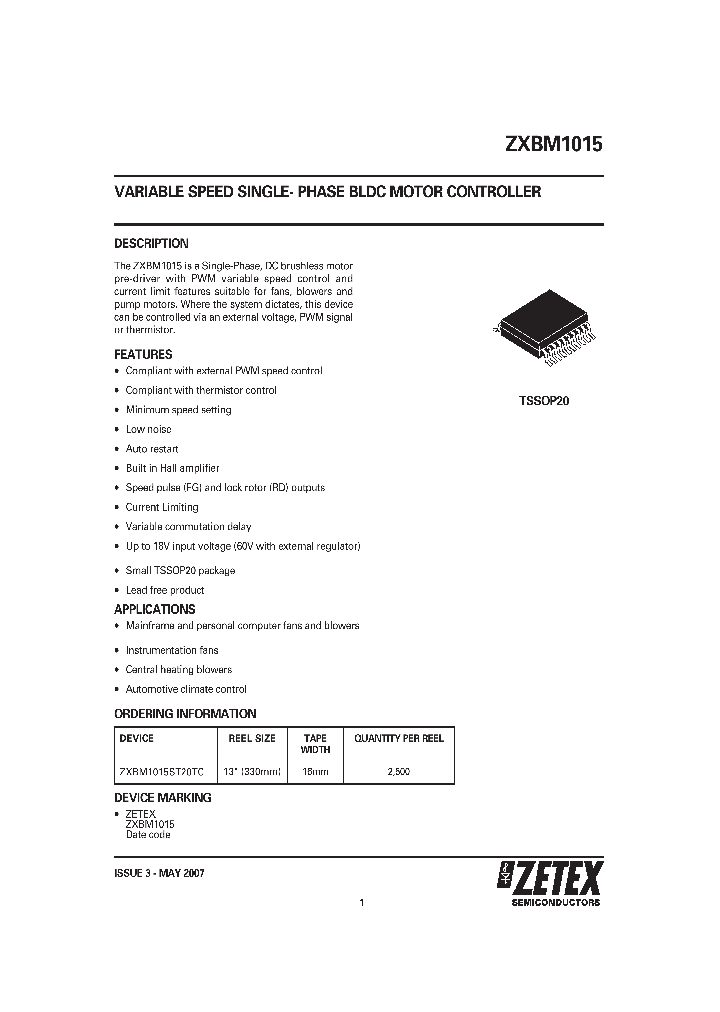 ZXBM1015_8340202.PDF Datasheet