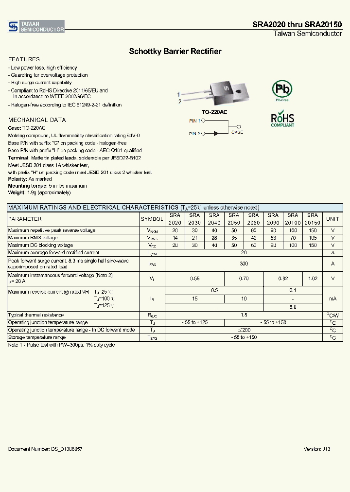 SRA2030_8343565.PDF Datasheet