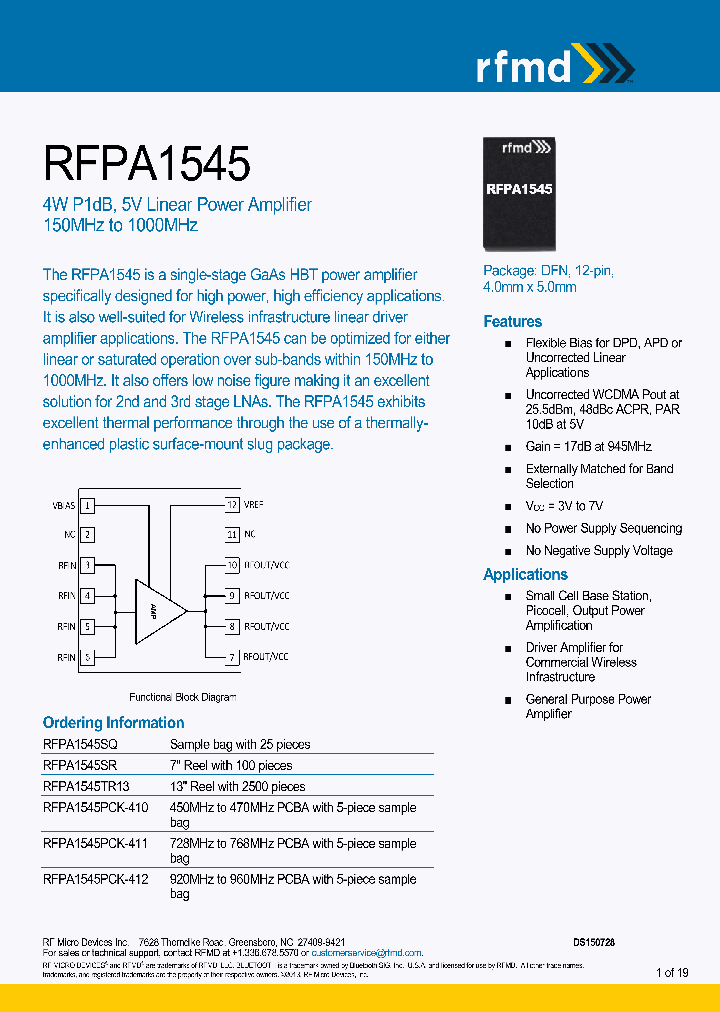 RFPA1545_8346520.PDF Datasheet