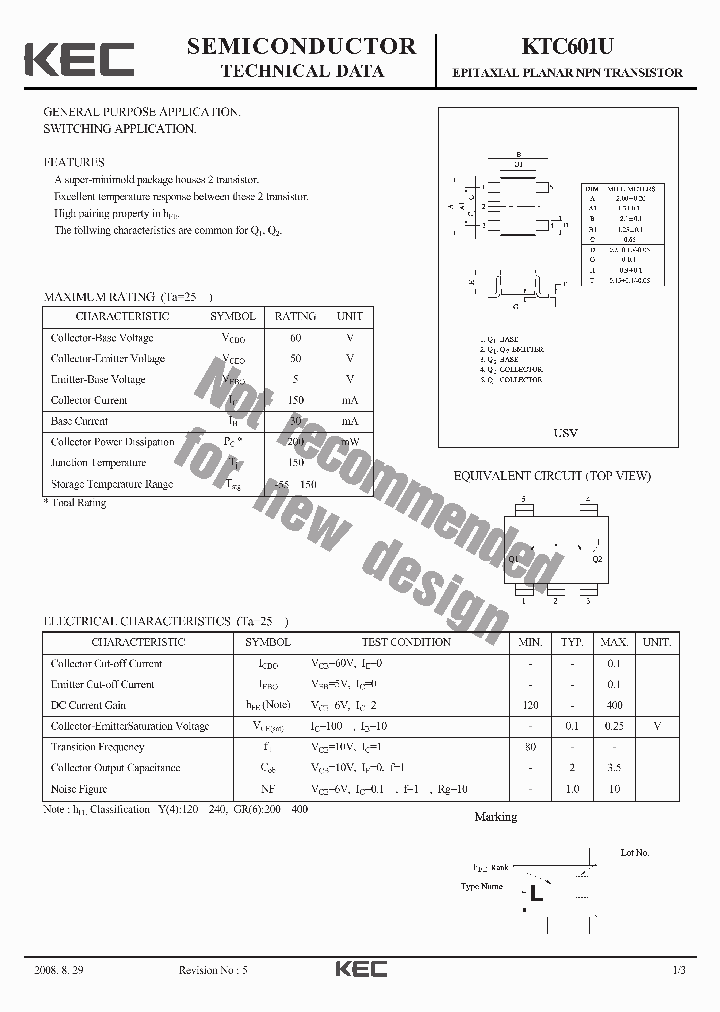 KTC601U-15_8347846.PDF Datasheet