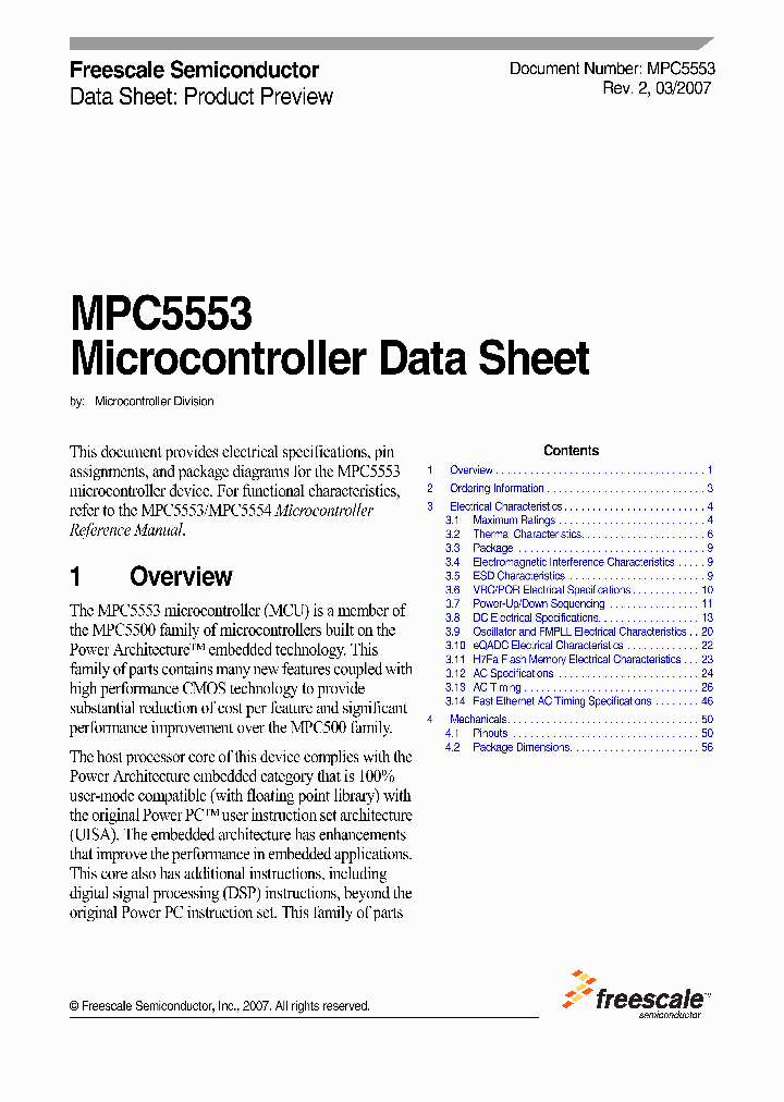 MPC5553MVZ80_8349978.PDF Datasheet