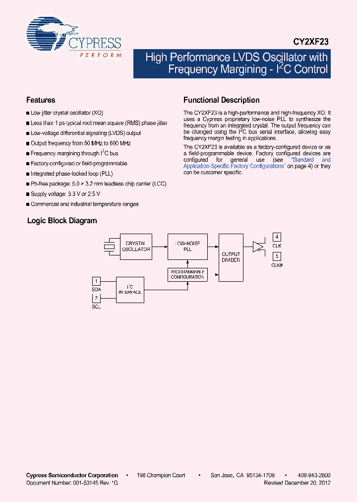 CY2XF23FLXCT_8351766.PDF Datasheet